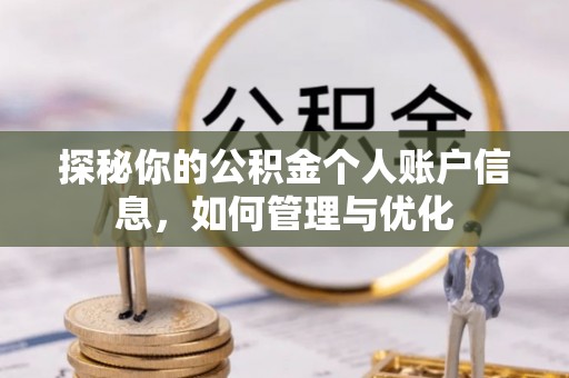 比如探秘你的公积金个人账户信息，如何管理与优化
