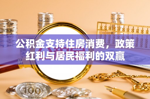 比如公积金支持住房消费，政策红利与居民福利的双赢