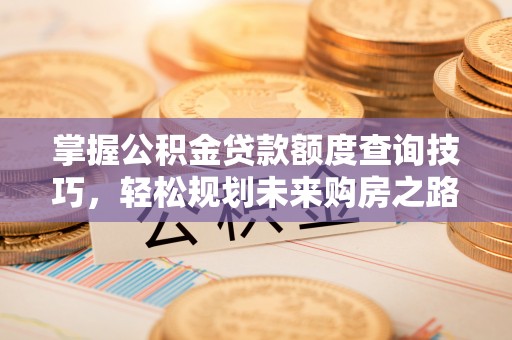 比如掌握公积金贷款额度查询技巧，轻松规划未来购房之路