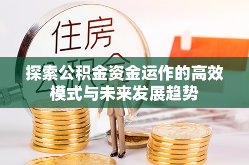 比如探索公积金资金运作的高效模式与未来发展趋势