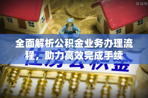 比如全面解析公积金业务办理流程，助力高效完成手续