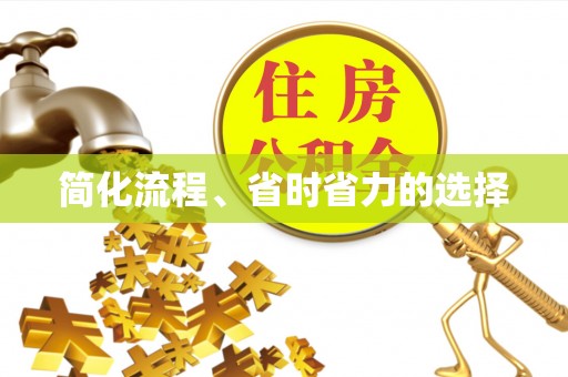 比如简化流程、省时省力的选择