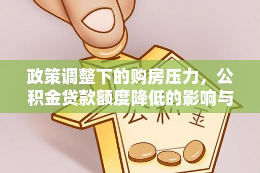 比如政策调整下的购房压力，公积金贷款额度降低的影响与应对策略