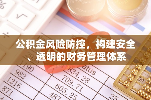 比如公积金风险防控，构建安全、透明的财务管理体系